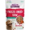 Health Extension Super Bites Beef Recipe Freeze-Dried Raw Dog Food Mixer
