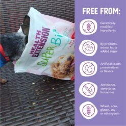 Health Extension Super Bites Beef Recipe Freeze-Dried Raw Dog Food Mixer -Cozy Paws 209695 PT4. AC SS1800 V1700515629