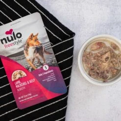 Nulo FreeStyle Lamb, Mackerel, & Kelp In Broth Dog Food Topper -Cozy Paws 209733 PT7. AC SS1800 V1666732824