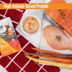 Nulo FreeStyle Chicken, Salmon, & Carrot In Broth Dog Food Topper -Cozy Paws 209737 PT2. AC SS1800 V1666733941