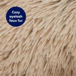 Frisco Eyelash Cat & Dog Bolster Bed -Cozy Paws 210771 PT4. AC SS1800 V1667229099