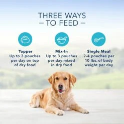 Blue Buffalo Delectables Chicken & Beef Dinner Variety Pack Grain-Free Wet Dog Food Topper, 3-oz Pouches, Case Of 12 -Cozy Paws 212235 PT4. AC SS1800 V1579544890