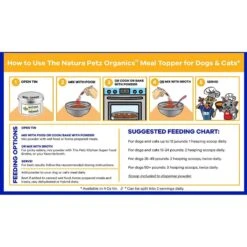 Natura Petz Organics Teeth, Gum & Oral Support Turkey Flavored Powder Dental Supplement For Dogs, 4-oz Tin -Cozy Paws 212531 PT2. AC SS1800 V1695744266