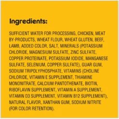 Pedigree High Protein Beef & Lamb Flavor In Gravy Canned Dog Food -Cozy Paws 212626 PT5. AC SS1800 V1665174684