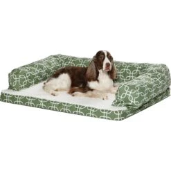 MidWest Orthopedic Bolster Dog Bed With Removable Cover
