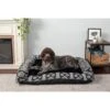 FurHaven Southwest Kilim Bolster Cat & Dog Bed
