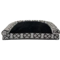 FurHaven Southwest Kilim Bolster Cat & Dog Bed -Cozy Paws 213485 PT2. AC SS1800 V1586539326