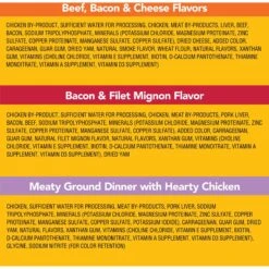 Pedigree Chopped Ground Dinner Variety Pack Adult Wet Dog Food -Cozy Paws 214649 pt5. AC SS1800 V1578581308