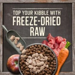 Merrick Backcountry Freeze-Dried Raw Real Chicken Recipe Grain-Free Freeze-Dried Dog Food -Cozy Paws 214713 PT3. AC SS1800 V1631605026