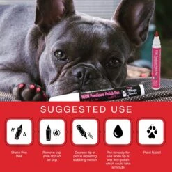 Warren London Pawdicure Dog Nail Polish Pen, 13 Count -Cozy Paws 214793 PT2. AC SS1800 V1660706217