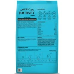 American Journey Protein & Grains Senior Salmon, Brown Rice & Vegetables Recipe Dry Dog Food, 28-lb Bag -Cozy Paws 214831 PT1. AC SS1800 V1663706821