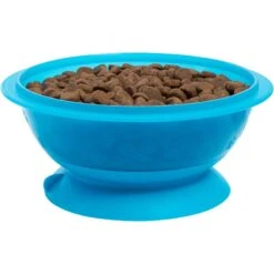 Frisco Plastic Suction Bowl, Blue -Cozy Paws 216037 PT2. AC SS1800 V1591020486