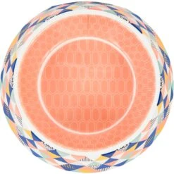Frisco Colorful Geometric Melamine Bowl -Cozy Paws 216054 PT3. AC SS1800 V1591020754