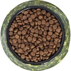 Frisco Camo Paint Splashed Melamine Bowl -Cozy Paws 216066 PT4. AC SS1800 V1591021014