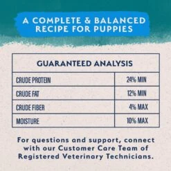 Natural Balance Limited Ingredient Chicken & Brown Rice Puppy Recipe Dry Dog Food -Cozy Paws 216662 PT6. AC SS1800 V1652131301