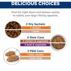 Hill's Prescription Diet K/d Kidney Care Variety Pack Wet & Dry Dog Food -Cozy Paws 217399 PT2. AC SS1800 V1698439545