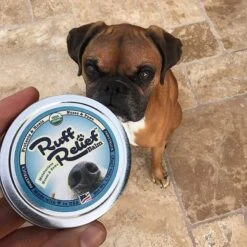 Pawstruck Ruff Relief Nose & Paw Dog Balm, 1.75-oz Jar -Cozy Paws 217491 PT7. AC SS1800 V1580828655