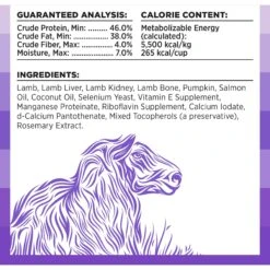 BIXBI Rawbble Lamb Recipe Grain-Free Freeze-Dried Dog Food -Cozy Paws 218097 PT5. AC SS1800 V1670596821