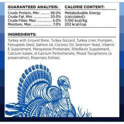 BIXBI Rawbble Turkey Recipe Grain-Free Freeze-Dried Dog Food -Cozy Paws 218104 PT5. AC SS1800 V1670598533