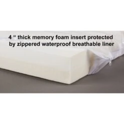 3 Dog Pet Supply EZ Wash Softshell Orthopedic Bolster Dog Bed With Removable Cover -Cozy Paws 218536 pt2. AC SS1800 V1583963905