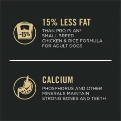 Purina Pro Plan Weight Management Chicken Adult Small Breed Formula Dry Dog Food -Cozy Paws 218814 PT4. AC SS1800 V1649216005