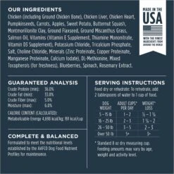 Instinct Freeze-Dried Raw Meals Cage-Free Chicken Recipe Grain-Free Dog Food -Cozy Paws 219416 PT7. AC SS1800 V1690580682