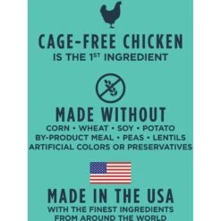 Instinct Raw Boost Puppy Whole Grain Real Chicken & Brown Rice Recipe Freeze-Dried Raw Coated Dry Dog Food -Cozy Paws 219423 PT4. AC SS1800 V1663710707