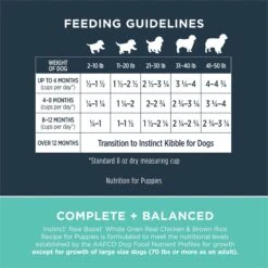 Instinct Raw Boost Puppy Whole Grain Real Chicken & Brown Rice Recipe Freeze-Dried Raw Coated Dry Dog Food -Cozy Paws 219423 PT8. AC SS1800 V1663710946