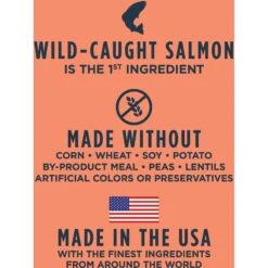 Instinct Raw Boost Whole Grain Real Salmon & Brown Rice Recipe Freeze-Dried Raw Coated Dry Dog Food -Cozy Paws 219432 PT4. AC SS1800 V1583521490