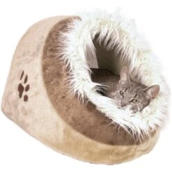 TRIXIE Minou Cuddly Cave Dog & Cat Bed -Cozy Paws 221581 pt4. AC SS1800 V1582062813