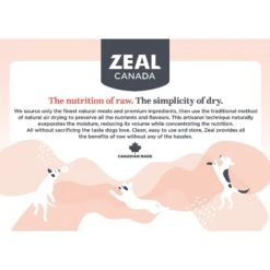 Zeal Canada Gently Salmon Recipe Grain-Free Air-Dried Dog Food -Cozy Paws 221798 PT3. AC SS1800 V1584459533