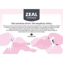 Zeal Canada Gently Turkey Recipe & Freeze-Dried Salmon & Pumpkin Grain-Free Air-Dried Dog Food -Cozy Paws 221807 PT3. AC SS1800 V1584459976