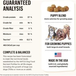 The Honest Kitchen Whole Food Clusters Chicken Recipe Puppy Blend Grain-Free Dehydrated Dog Food -Cozy Paws 221991 PT4. AC SS1800 V1659908722