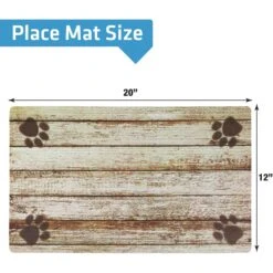 Drymate Absorbent Dog & Cat Bowl Food Mat -Cozy Paws 222016 PT3. AC SS1800 V1690487490