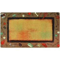 Drymate Bow Wow Border Dog Bowl Place Mat
