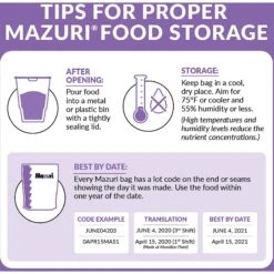 Mazuri Exotic Canine Food, 33-lb Bag -Cozy Paws 222229 PT8. AC SS1800 V1602028855