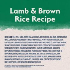 Natural Balance Limited Ingredient Lamb & Brown Rice Puppy Recipe Dry Dog Food -Cozy Paws 222285 PT3. AC SS1800 V1677017719
