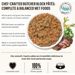 The Honest Kitchen Butcher Block Pate Chicken & Super Greens Pate Wet Dog Food -Cozy Paws 222785 PT5. AC SS1800 V1659909141