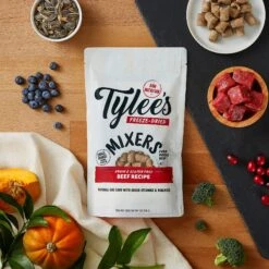 Tylee's Freeze-Dried Mixers For Dogs, Beef Recipe -Cozy Paws 223062 PT2. AC SS1800 V1597941145