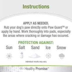 Four Paws Healthy Promise Paw Guard Dog Paw Protection Paw Guard, 1.75-oz -Cozy Paws 224455 PT4. AC SS1800 V1583515101