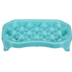 Neater Pets Standard Non-Skid Plastic Slow Feeder Dog & Cat Bowl -Cozy Paws 224726 pt1. AC SS1800 V1583445878