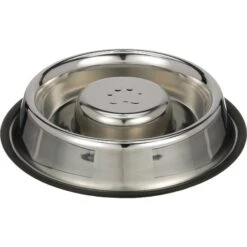Neater Pets Non-Skid Non-Tip Stainless Steel Slow Feeder Dog Bowl -Cozy Paws 224737 pt1. AC SS1800 V1583445867