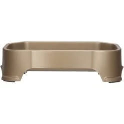 Neater Pets Big Bowl Non-Skid Polypropylene Pet Bowl, Champagne -Cozy Paws 224739 pt1. AC SS1800 V1583445854