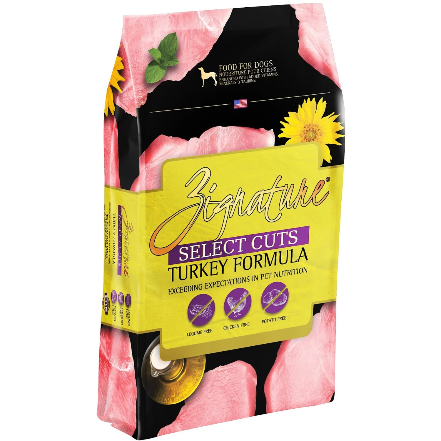 Zignature Select Cuts Turkey Formula Dry Dog Food 3 Zignature Select Cuts Turkey Formula Dry Dog Food