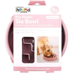 Outward Hound Non-Skid Plastic Slow Feeder Wave Dog Bowl -Cozy Paws 226749 PT6. AC SS1800 V1694439729