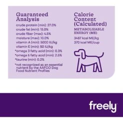 Freely Salmon Recipe Limited Ingredient Grain-Free Dry Dog Food -Cozy Paws 227120 pt5. AC SS1800 V1584480685