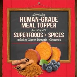 Merrick Beef Bone Broth Grain-Free Wet Dog Food Topper -Cozy Paws 227232 PT3. AC SS1800 V1686073052