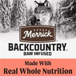 Merrick Backcountry Chicken-Free Raw Infused Pacific Catch Recipe With Healthy Grains Dry Dog Food -Cozy Paws 229218 PT4. AC SS1800 V1693002191