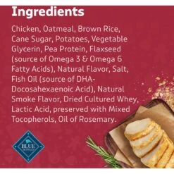 Blue Buffalo Santa Snacks Tasty Chicken Recipe Soft-Moist Dog Treats, 4.5-oz Bag -Cozy Paws 230643 PT4. AC SS1800 V1695054626