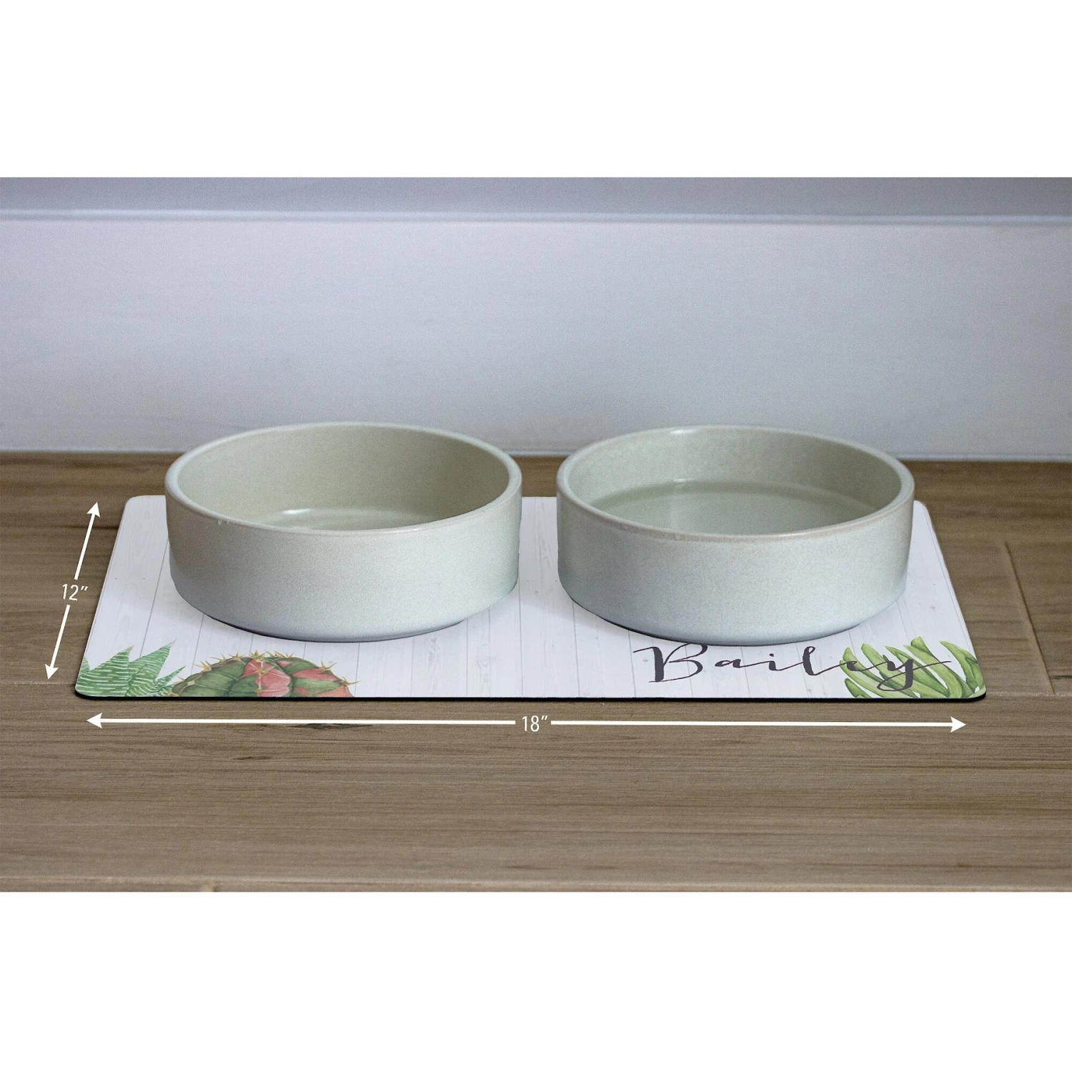 904 Custom Cactus Personalized Dog & Cat Placemat 5 904 Custom Cactus Personalized Dog & Cat Placemat - Image 3